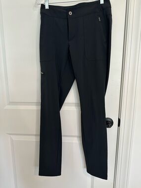 Black Straight-Leg Women's Performance Pants